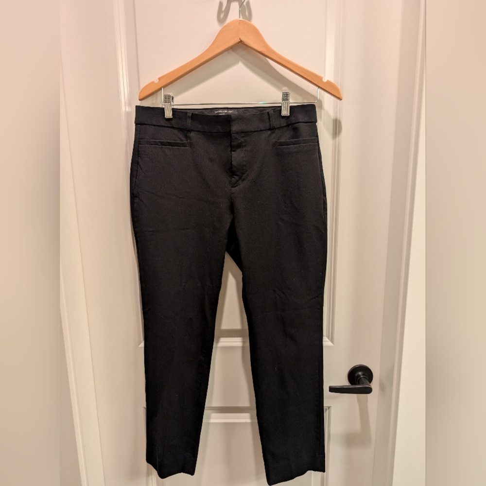 Banana Republic Men's Charcoal Dress Trousers